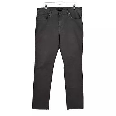 J Brand Kane 36 X 34 Industrial Gray Stretch Straight Leg Men's Chino Pants • $29.99