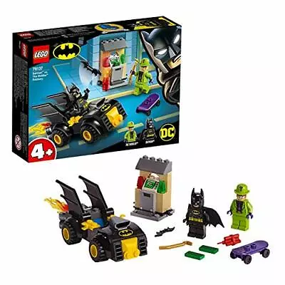 LEGO 76137 4 DC Batman Batman VS The Riddler Robbery Batmobile Toy Car For Kids • $105.93