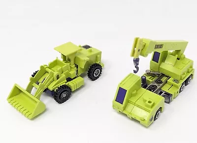 Vintage Transformers G1 Takara Constructicons Devastator Hook And Scrapper • $40