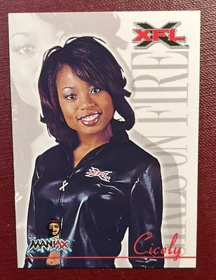 Memphis Maniax XFL 2001 GIRLS ON FIRE Card #91 Cicely • $0.99