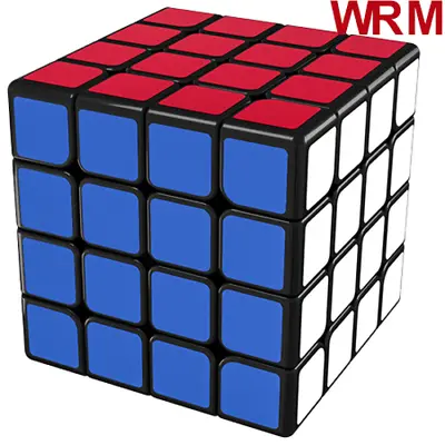 NEW MoYu AoSu WR M 4x4x4 Magnetic Speed Cube Black • $31.99