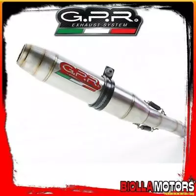 Exhaust Gpr Yamaha Yzf R6 Euro 4 600cc 2017-2018 Racing Deeptone Inox Y.197.race • $353.58