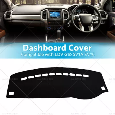 Non-Slip Dash Mat Suitable For LDV G10 SV7A SV7C Suits All Models 15-23 Black AU • $38.59