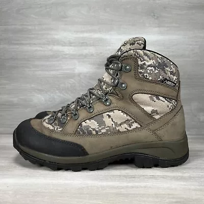 Danner Boots Mens 9 Gila 6  Optifade Green Camo GoreTex 46112 - READ • $39.95