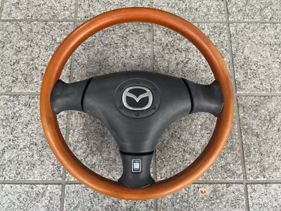 Nardi Mazda Miata Roadster Wood Steering Wheel NB8C MX-5 MX5 • $285