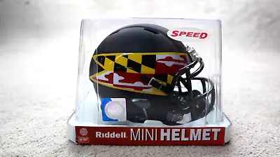 Maryland Terrapins - NCAA Riddell Speed Mini Helmet Rare  • $29.99