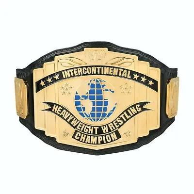 £139.50 • Buy WWE World Wrestling Intercontinental Champion Belt 2mm  Brass Wwf