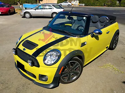 For Mini Cooper 6  Dual Rally Racing Bonnet Stripes Decal Sticker Vinyl Wrap • $21.99