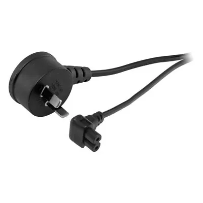 $8.70 • Buy IEC C7 Figure 8 Socket Right Angle To 2 Pin Right Angle Mains Power Lead 2m