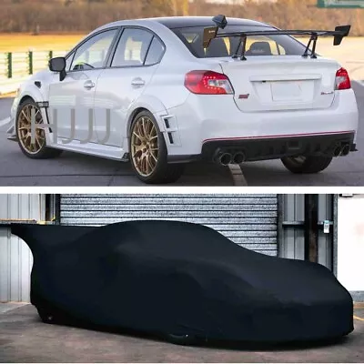 For Subaru WRX STI Car Cover Indoor Stain Stretch Dust-proof Potection Custom • $92.09