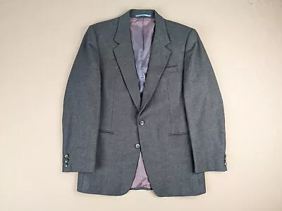 Cachet Jacket Adult 40 Regular Gray Pinstripe Two Button Sport Coat • $3.88