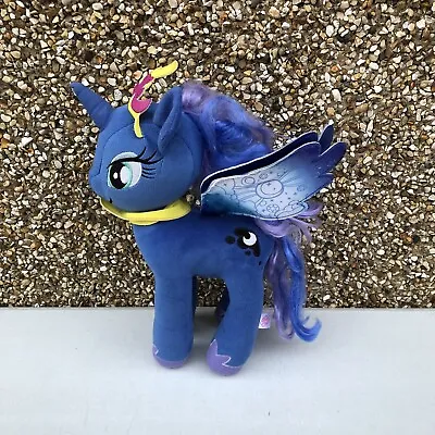 Luna Friendship Is Magic My Little Pony Princess Plush Blue Unicorn Satin Wings • £15.34