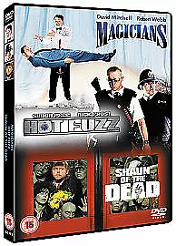 £2.74 • Buy Shaun Of The Dead/Hot Fuzz/Magicians DVD (2008) Simon Pegg, Wright (DIR) Cert