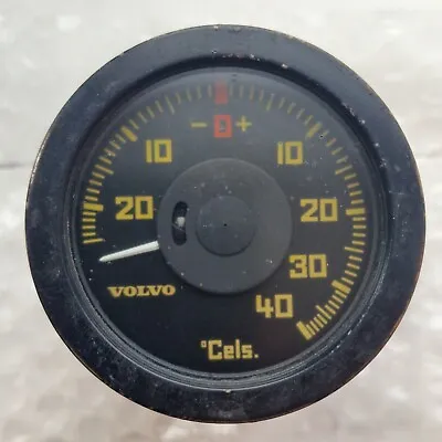 VOLVO 140 164 240  GT AMBIENT TEMPERATURE GAUGE VDO R SPORT 60mm JET COCKPIT • $249