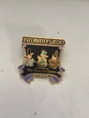 Disney Pin Fantasyland LE 1300 May 2001 Slider Jiminy Grumpy Mad Hatter • $9.99