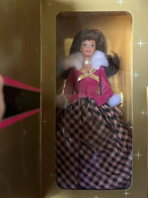 $14 • Buy 1996 Mattel Winter Rhapsody Barbie Doll AVON Exclusive 16873