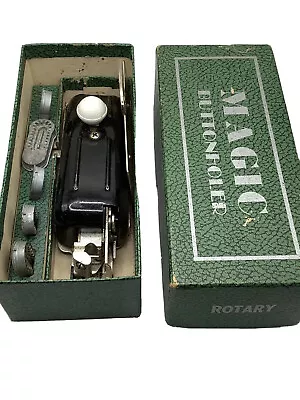 Vintage Greist Rotary Magic Key Buttonholer Extra Templates - In Original Box • $5.50