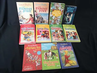 11x Bundle Enid Blyton Famous Five Secret Seven Friendly Folk Books Set • £14.99