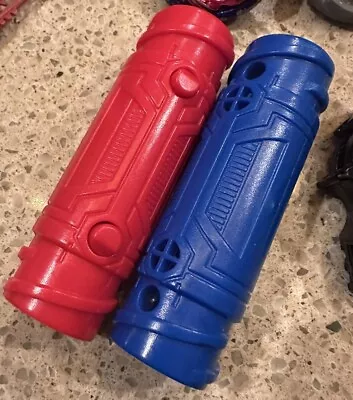 Star Wars Bladebuilders Lightsaber -  Connector Parts Only - 1 Red & 1 Blue • $13.95