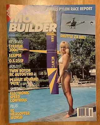 MODEL BUILDER Magazine December 1990 Aircraft Modeling RC Radio Control • $10.99