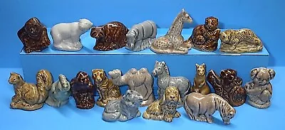 Wade Figurines American Animals Series #2 85-94 Complete Set 20 Some Minor Chips • $18.88