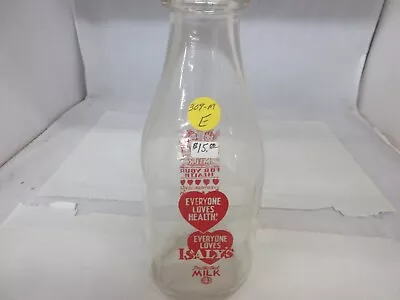 Vintage Advertising Isaly's Dairy  Milk Bottle   309-m • $15