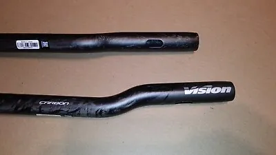 FSA VIsion Trimax Aerobar Time Trial Triathlon Carbon Extensions R Bend • $70