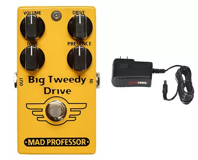 Mad Professor Big Tweedy Drive + Gator 9V Power Supply Combo • $195