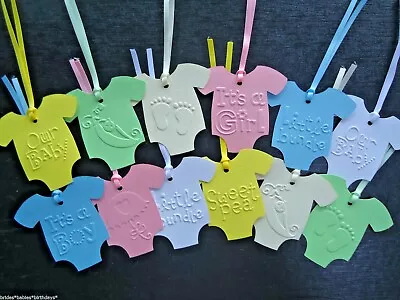 10 Gift Tags Baby Shower Favour Bomboniere Christening Baptism Birthday • $4.99