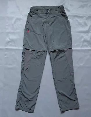 Quechua Decathlon Hiking Walking Trousers Pants Zip Off Legs Mens Size W31 L33 • £11.99