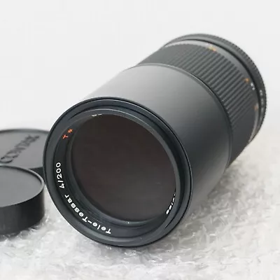 Near MINT Contax Carl Zeiss Tele Tessar 200mm F/4 AEG Telephoto Lens From Japan • $139