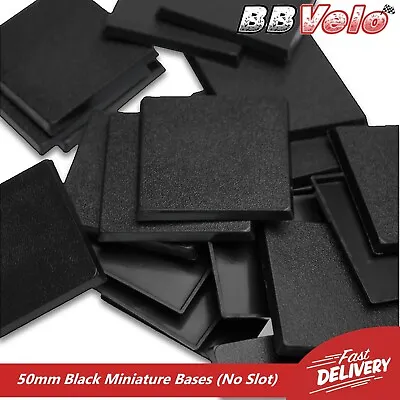 50mm Square Model Miniature Bases Warhammer The Old World AoS Games Workshop • £1.99