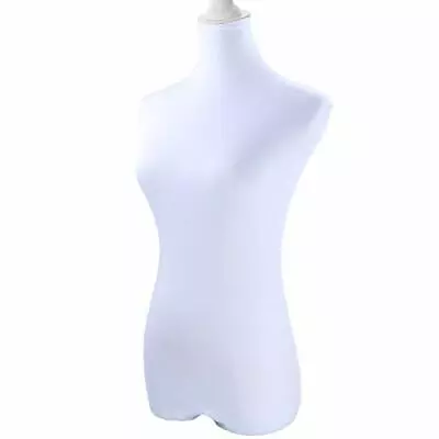 NAVADEAL White Superb Lycra Mannequin Fabric Cover 100% Handmade Soft Stretchy • $17.59