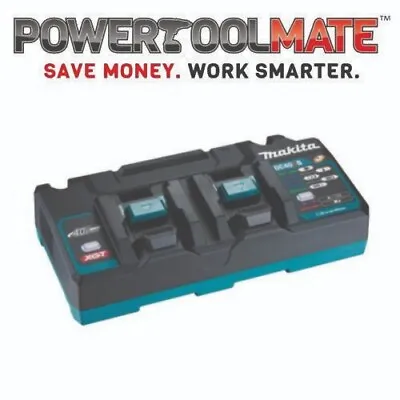 Makita DC40RB 240v Two Twin Port Fast Charger For XGT 191N14-5 Battery Charging • £128.99