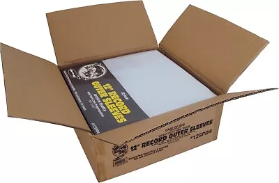 (500) 12SP04 - 12  LP Vinyl Record Outer Sleeves - Extra Heavy Duty 4 Mil THICK • $119.99