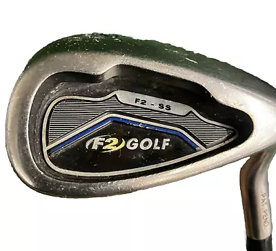 F2 Golf Face Forward Gap Wedge 52* F2-SS GW RH Stiff Steel 35.5  Factory Grip • $34.95