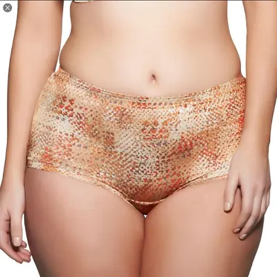 Elomi Cassandra Short Brief  8166  Size Medium Caramel    (1) • $16.43