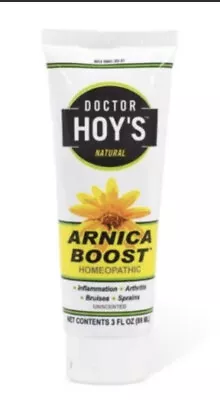 Doctor Hoy's Natural Arnica Boost 3 Oz Homeopathic Cream Arthritis Bruise • $9.99