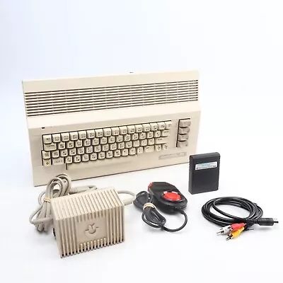 Commodore 64 C64C Bundle - WORKING - Joystick - Game - PSU - AV Cables • $195.07