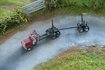 N Scale Kenworth W900 1980s Log Truck 1:160 • $23.16