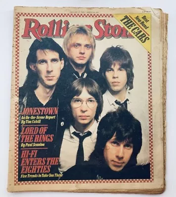 VTG Rolling Stone Magazine January 25 1979 Issue 283 Jonestown No Label • $29.95