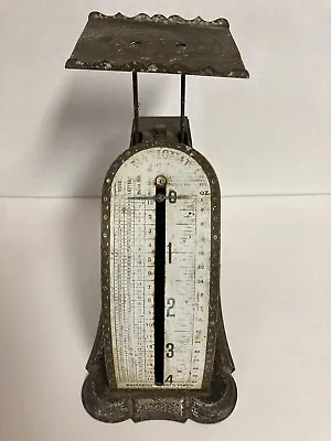 Antique Crescent Pelouze Mfg. Co Postal Scale Chicago IL USA Patents 1896-1903 • $35