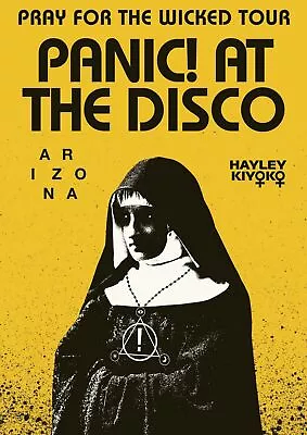 386154 Panic! At The Disco Pray For The Wicked Rock Pop Wall Print Poster Au • $42.85