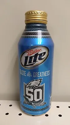 Miller Lite Eagles 50 Aluminum Bottle • $2.99