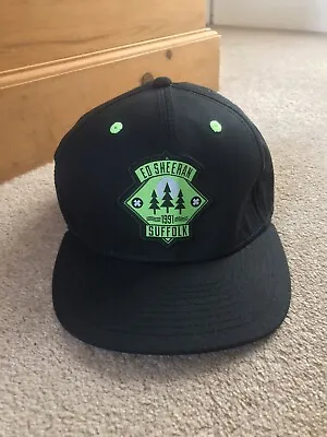 NEW Ed Sheeran 1991 Suffolk Snapback Cap Hat Black & Green Adjustable • £15