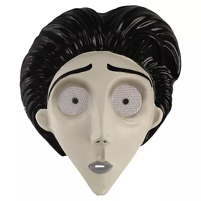 Adult Disney Corpse Bride Victor Von Dort Mens Halloween Costume Half Mask • $9.55