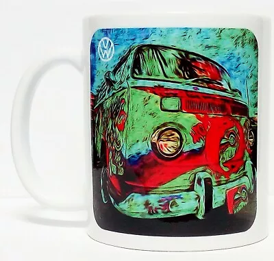 300ml Ceramic Coffee Mug - Trippy Kombi  • $21.20