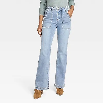 Women's High-Rise Anywhere Flare Jeans - Knox Rose • $18.99