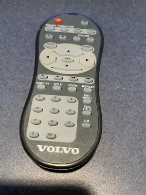 OEM Volvo Remote Control Controller Rear Entertainment Screen DVD 31269559 • $83