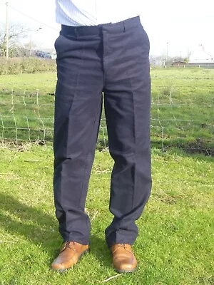 Heavyweight Dark Navy Moleskin Trousers New Shooting Walking  New 34-42 • $31.13